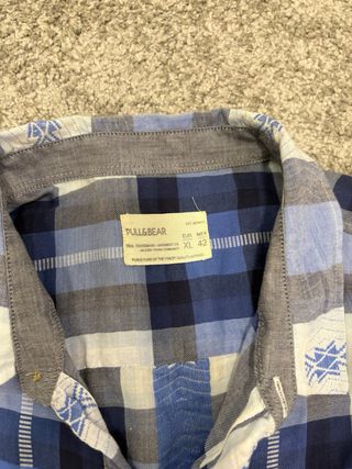 Camisa cuadros PULL&BEAR