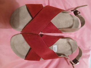 Sandalias rojas mujer talla 41
