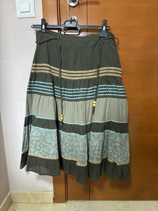 Falda boho larga - M/L