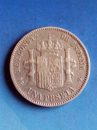 1 peseta 1894