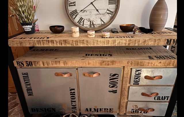 ÚLTIMO PRECIO !!! Muebles estilo industrial tod