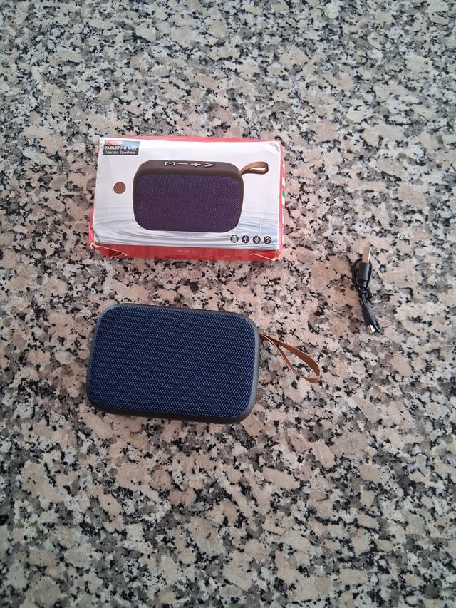 Altavoz Bluetooth Portátil Azul