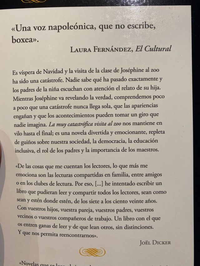 La muy catastrófica visita al zoo