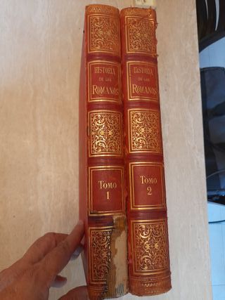 1888 HISTORIA DE LOS ROMANOS   DE VICTOR DURUY