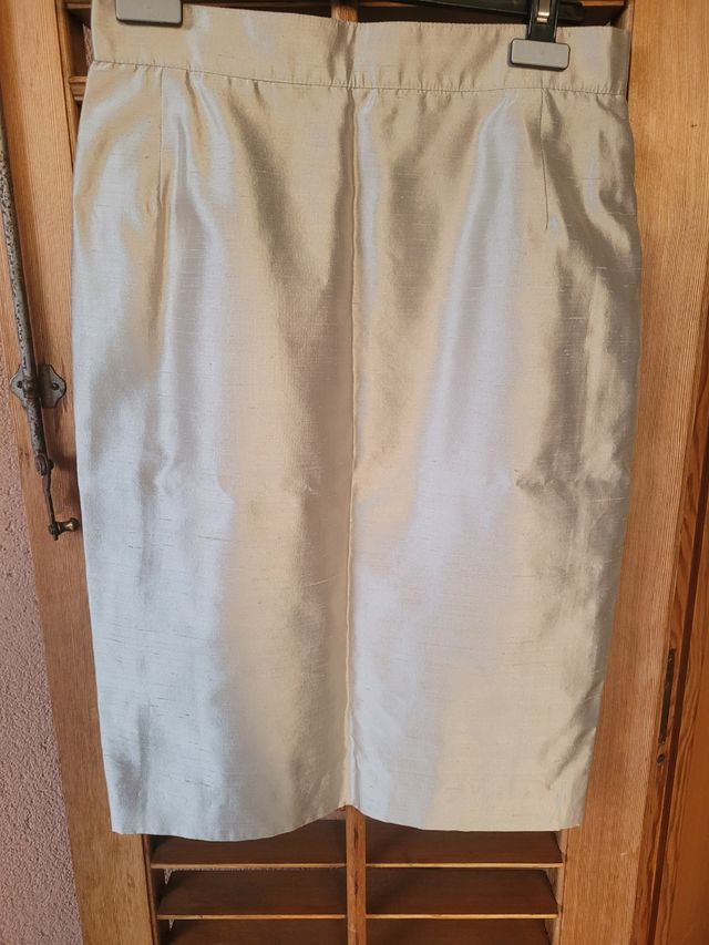 Gonna argento estiva