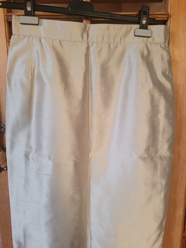 Gonna argento estiva