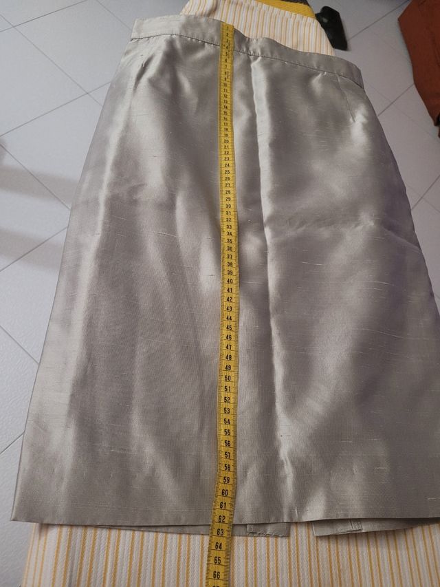 Gonna argento estiva