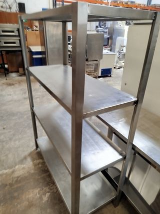 Estantería alimentación acero inoxidable