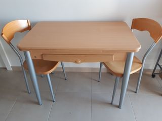 Mesa y 2 sillas Cancio - Cocina