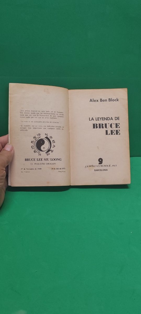  La Leyenda de Bruce, Lee Alex Ben. 