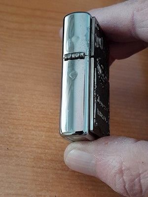 Encendedor Jack Daniels Plateado