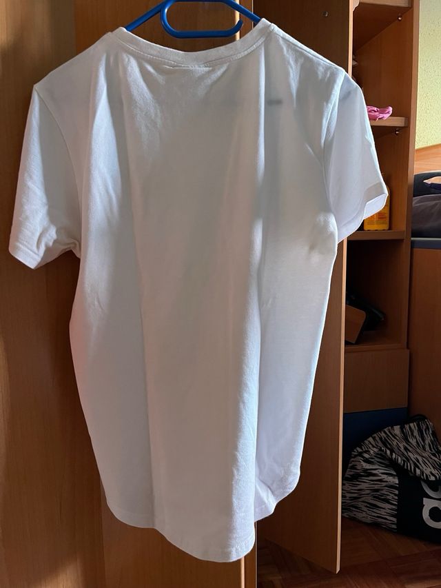 Camiseta blanca hombre logo SilkSik