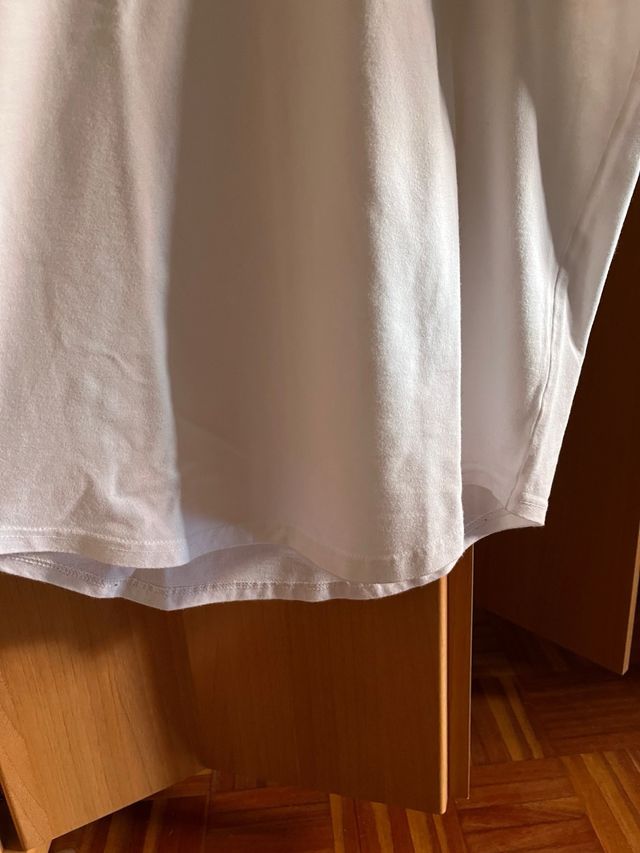 Camiseta blanca hombre logo SilkSik