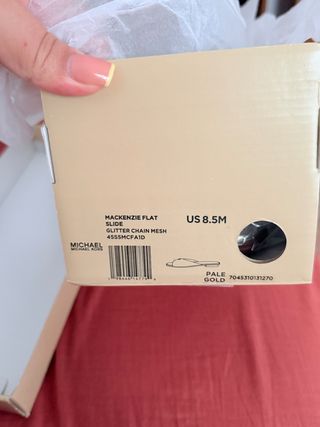 Sandalias Michael Kors doradas