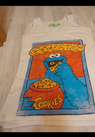 Camiseta tirantes Cookie Monster TRIKI 