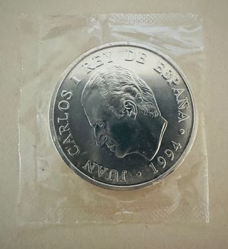  Moneda Plata Juan Carlos I, Año 1994