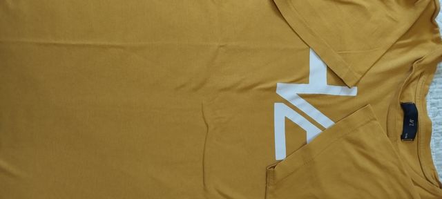 Camiseta JVZ mostaza talla M