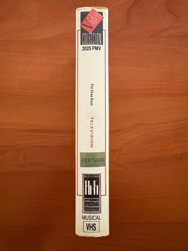 VHS Pet Shop Boys - Television.
