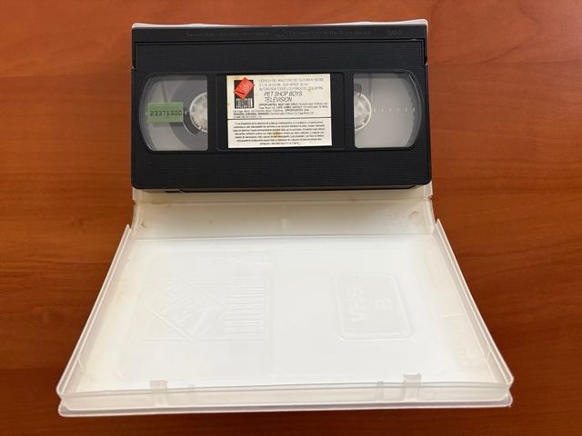 VHS Pet Shop Boys - Television.
