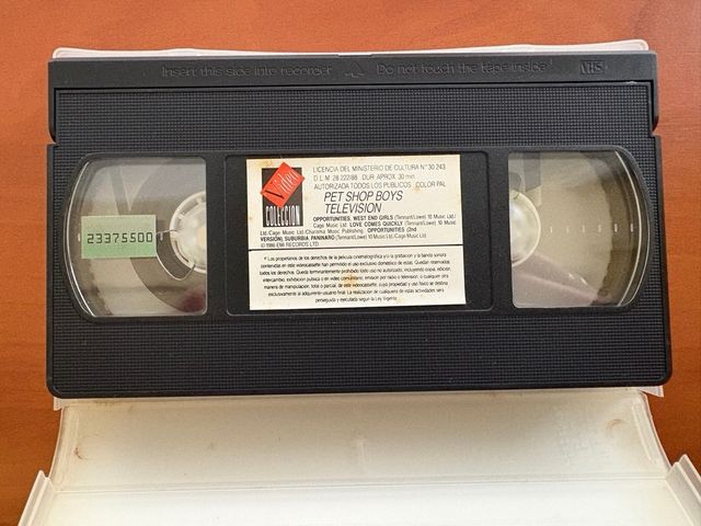 VHS Pet Shop Boys - Television.