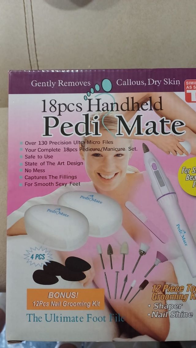 Pedi Mate - Kit manicura pedicura 18 piezas