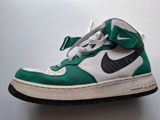 Nike Air Force 1 Mid - Verdes y Blancas