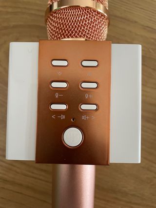 Micrófono inalámbrico TOSING rosa gold