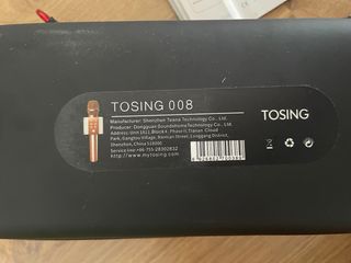 Micrófono inalámbrico TOSING rosa gold