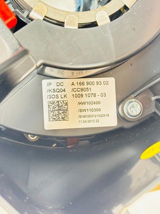 Conmutador columna direccion Mercedes-Benz ML A1669009302