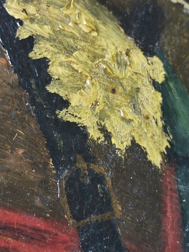 2 Cuadros Antiguos - pintados.