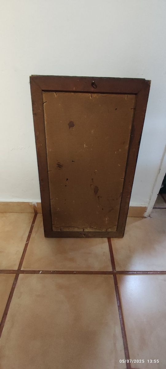 2 Cuadros Antiguos - pintados.