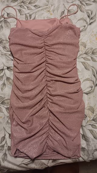 Vestido rosa brillante ✨