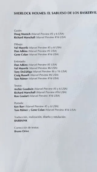 SHERLOCK HOLMES EL SABUESO DE LOS BASKERVILLE MLE