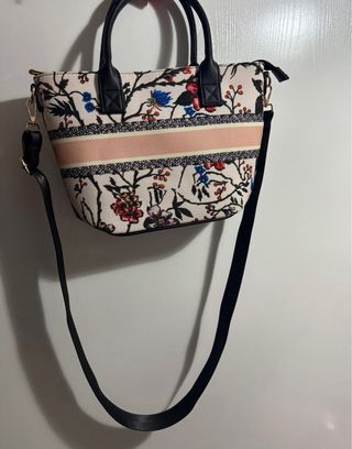Bolso bandolera flores