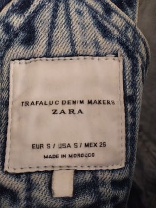 Mono vaquero Zara Talla 36 