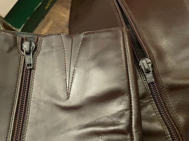 Botas Piel marrón- Talla 37