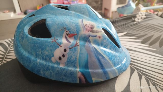 Casco bici Frozen niña