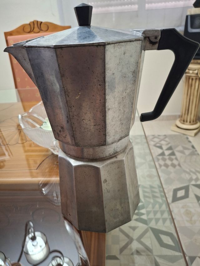 Cafetera italiana vintage 10 tazas