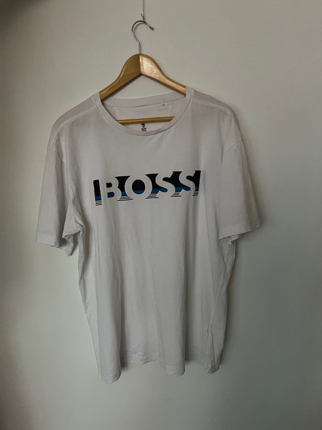 Camiseta BOSS blanca