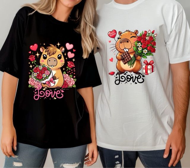Camisetas parejas San Valentín