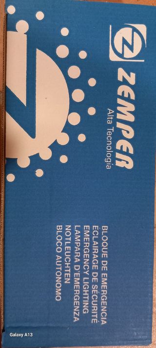 Luz emergencia Zemper - NUEVA