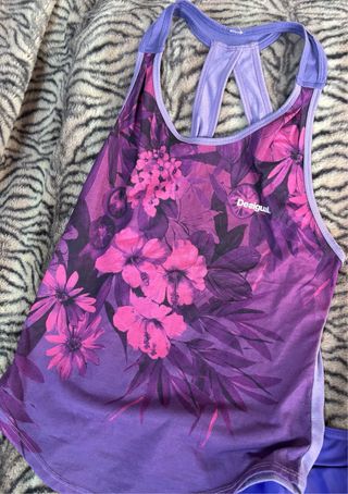 Conjunto Desigual: 2 camisetas+leggings