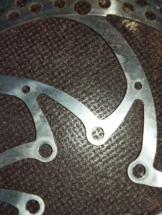 Discos freno MTB 180mm - 2 uds