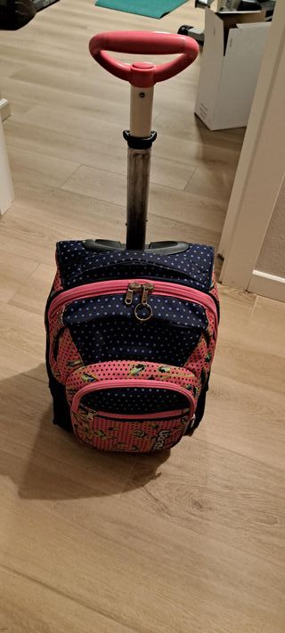 Zaino SEVEN trolley blu e rosa