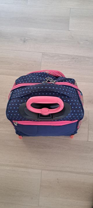 Zaino SEVEN trolley blu e rosa
