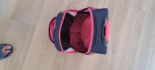 Zaino SEVEN trolley blu e rosa