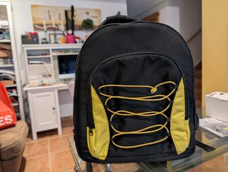 Mochila cámara fotos - Negra
