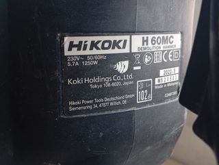 Martillo demoledor Hikoki