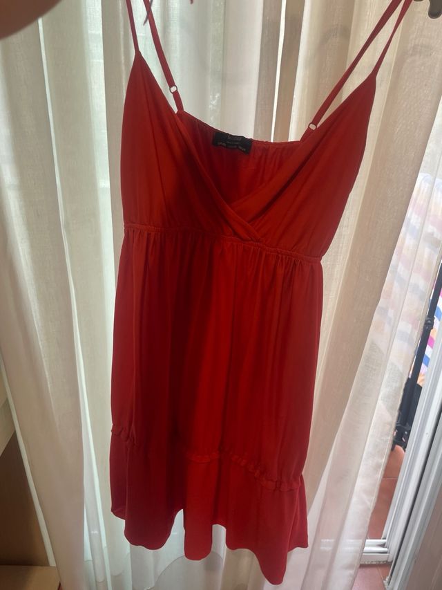 Vestido rojo talla XS