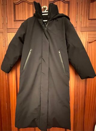 Abrigo Zara negro - Talla XS
